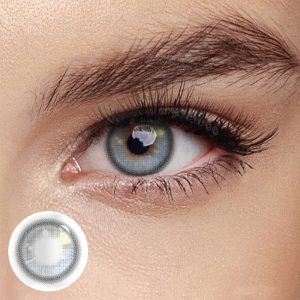 Eyemi Kranya Grey Prescription Cosplay Colored Contact Lenses