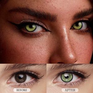Eyemi Norko Green Prescription Colored Contact Lenses