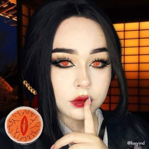 Coloredeye Blind Kibutsuji Muzan Cosplay Colored Contact Lenses