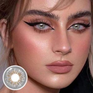 Eyemi Crush Grey Prescription Colored Contact Lenses