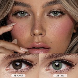 Eyemi Forest Green Colored Contact Lenses