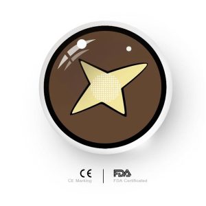 Coloredeye Blind Kinoko Brown Cosplay Colored Contact Lenses