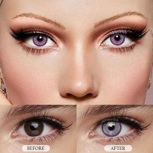 Eyemi Fruit Violet Colored Contact Lenses