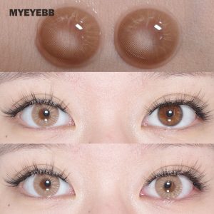 Eyemi Eros Brown Prescription Colored Contact Lenses