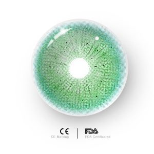 Eyemi Serpent Green Prescrition Cosplay Colored Contact Lenses