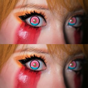 Eyemi Blind Titan Pink Cosplay Colored Contact Lenses