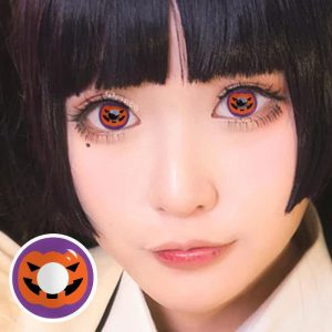 Eyemi Pumpkin Prescription Cosplay Colored Contact Lenses