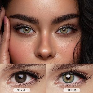 Eyemi Mystic Green Prescrition Colored Contact Lenses