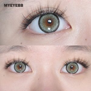 Eyemi Norko Green Prescription Colored Contact Lenses