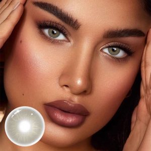 Eyemi Eros Grey Prescription Colored Contact Lenses