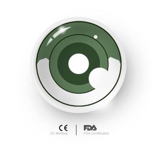 Eyemi Blind Hashibira Inosuke Prescription Cosplay Colored Contact Lenses