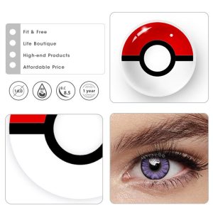 Coloredeye Sharingan Ball Cosplay Colored Contact Lenses