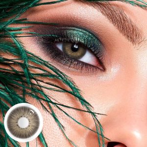 Eyemi New York III Brown Prescription Colored Contact Lenses