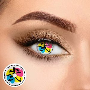 Eyemi Blind Douma Prescription Cosplay Colored Contact Lenses