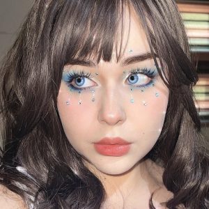 Eyemi Sin Blue Prescription Colored Contact Lenses