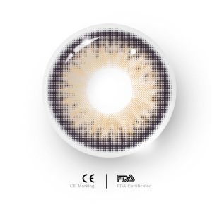 Eyemi Sicilian Brown Prescription Colored Contact Lenses