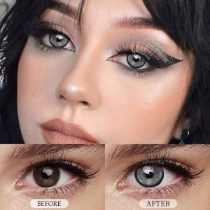 Coloredeye Norko Grey Prescription Colored Contact Lenses