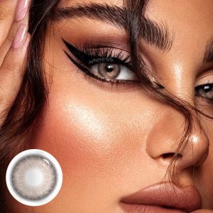 Eyemi Deepwater Zone Brown Prescription Colored Contact Lenses