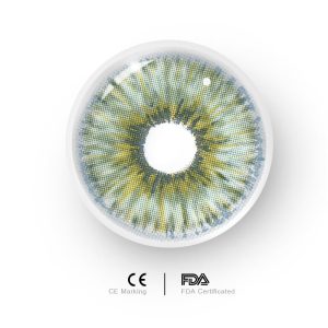 Coloredeye Rebirth Cosmic Green Prescription Men Colored Contact Lenses
