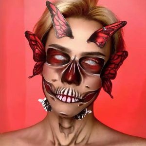 Coloredeye Blind White Mesh Cosplay Colored Contact Lenses