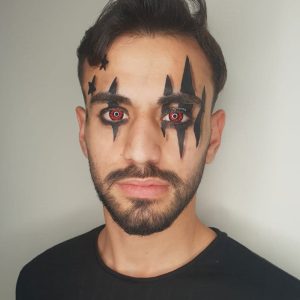 Eyemi Enchanted Black Cosplay Colored Contact Lenses