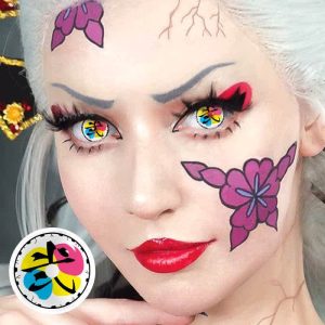 Eyemi Blind Douma Prescription Cosplay Colored Contact Lenses