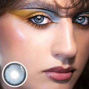 Eyemi Norko Blue Prescription Colored Contact Lenses