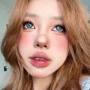 Eyemi Tyrande Blue Prescription Colored Contact Lenses