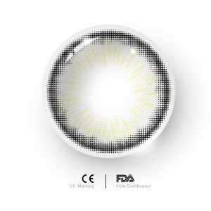 Eyemi Nowhere S7 Grey Prescription Colored Contact Lenses