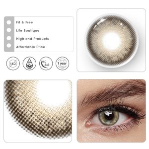 Eyemi Nebula Brown Colored Contact Lenses