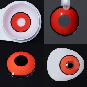 Coloredeye Manson Red Prescription Cosplay Colored Contact Lenses