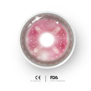 Eyemi Stitch Button Pink Cosplay Colored Contact Lenses丨1 Day
