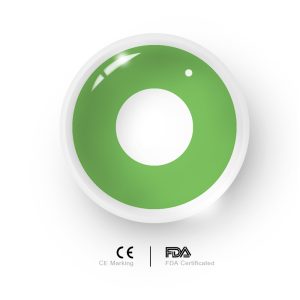 Coloredeye Green Block Cosplay Prescription Colored Contact Lenses