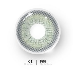 Eyemi Neo Sunflower Green Prescription Colored Contact Lenses