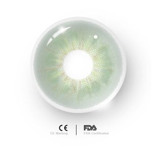 Eyemi Starlens Green Prescription Colored Contact Lenses