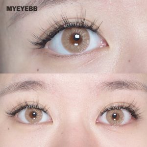 Eyemi Eros Brown Prescription Colored Contact Lenses