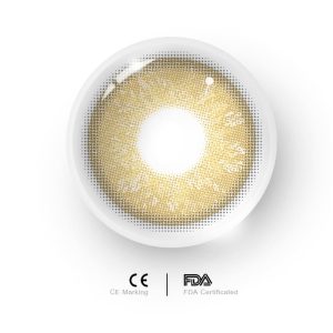 Eyemi Russian Girl Brown Prescription Colored Contact Lenses