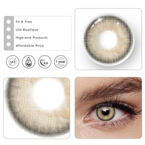 Eyemi Wild DNA Brown Colored Contact Lenses