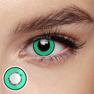 Coloredeye Elements Green Prescription Cosplay Colored Contact Lenses