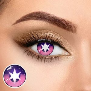 Eyemi Blind Ruby Hoshino Purple Cosplay Colored Contact Lenses
