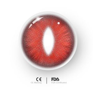 Eyemi Dragon Eye Red Cosplay Colored Contact Lenses丨1 Day