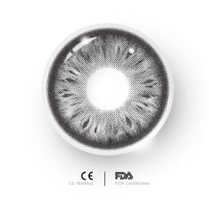 Eyemi Cocoa Black Prescription Men Colored Contact Lenses