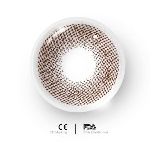 Eyemi Queen Brown Prescription Men Colored Contact Lenses