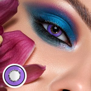 Eyemi Elements Violet Prescription Cosplay Colored Contact Lenses