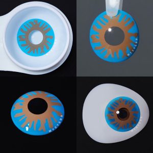 Eyemi Van Gogh Bloom Prescription Cosplay Colored Contact Lenses