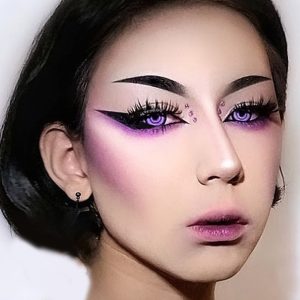 Eyemi Blind Sakuya Prescription Cosplay Colored Contact Lenses