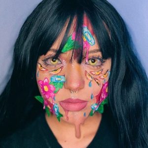 Eyemi Anime Yellow Prescription Cosplay Colored Contact Lenses