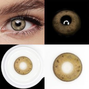Eyemi Wildcat Iris Brown Colored Contact Lenses