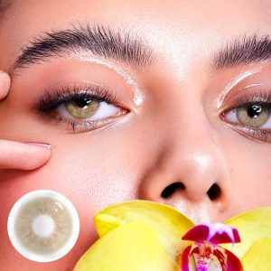 Eyemi Sin Brown Prescription Colored Contact Lenses