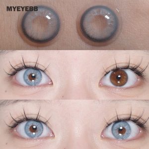 Coloredeye Unspoken Mirage Blue Prescription Colored Contact Lenses